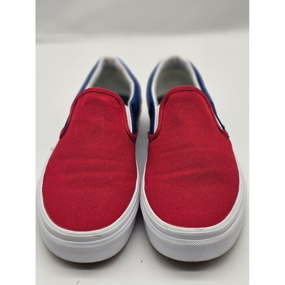 Vans Other - Vans CLASSIC SLIP ON YACHT CLUB RED BLUE YELLOW Men's Size 8/ Women Size 9.5